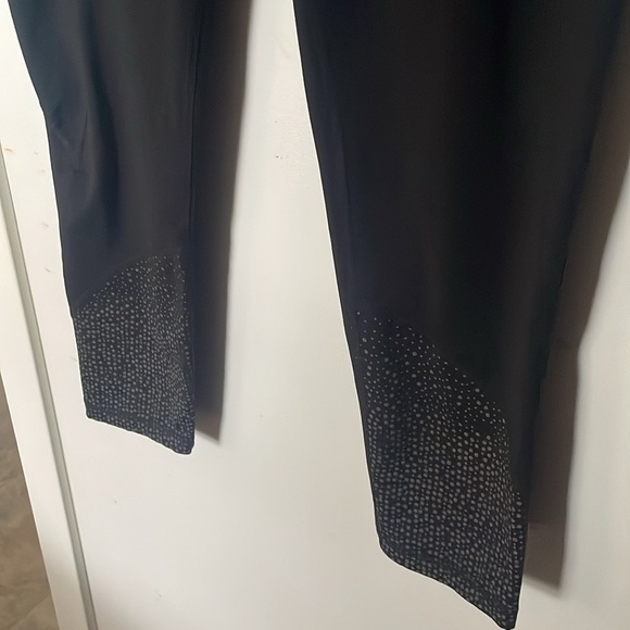 Tangerine Large Black/Silver Activewear Leggings‎ - Picture 3 of 9